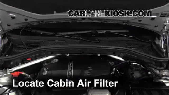 2013 BMW X3 xDrive28i 2.0L 4 Cyl. Turbo Air Filter (Cabin) Replace